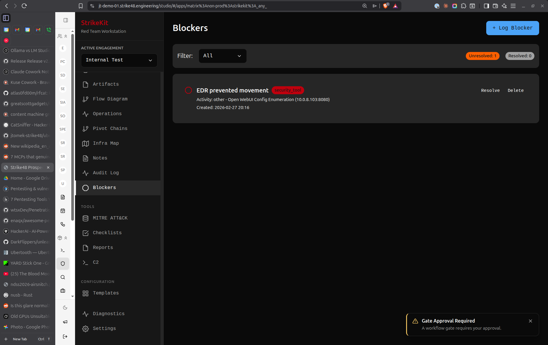 Blockers View