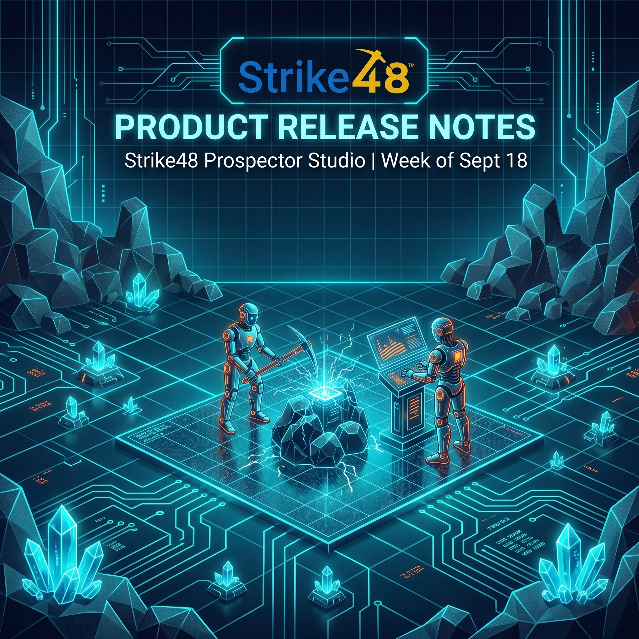 Prospector Studio Release 2026.09.18 — Bug Fix Run